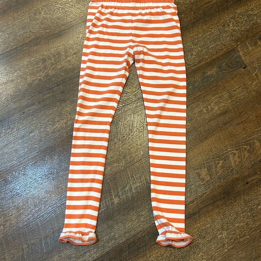 Gymboree Orange and White Striped Pants